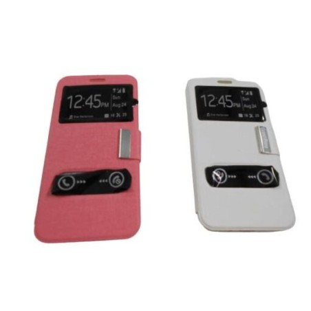 Funda móvil Galaxy Grand Prime G530 tapa rosa o blanca