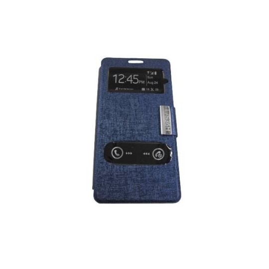 Funda móvil Xperia L – S36H azul con tapa