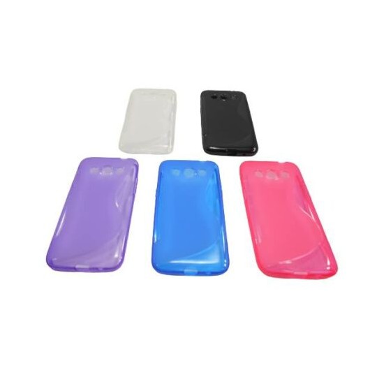 Funda móvil compatible con Core Max G5108Q en lila, azul, rosa, transparente y negro.