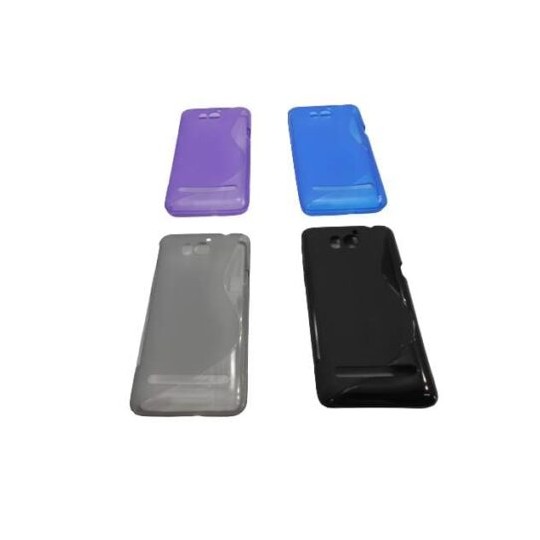 Funda móvil o carcasa de móvil compatible con U8950/G600 en negro, azul, gris y lila.