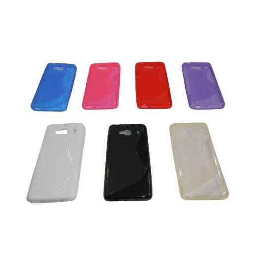 Funda móvil hong mi 2 en lila, negra, azul, roja, blanca, rosa y transparente