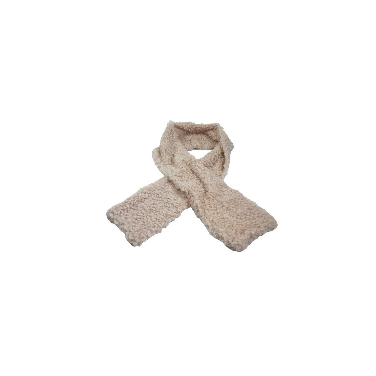 Bufanda unisex beige D-Mara